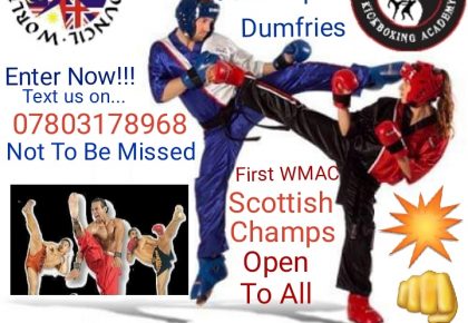 Dragon Warriors Kickboxing Scottish Championships